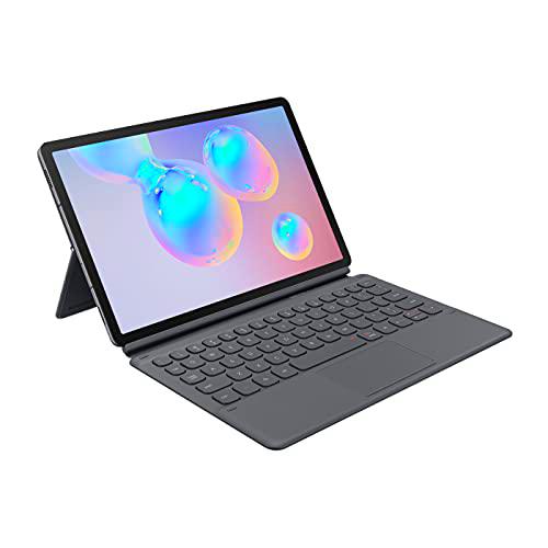 Funda con Teclado Oficial Samsung Tipo Libro para Galaxy Tab S6 Gris