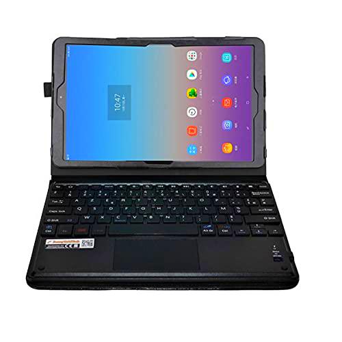 MQ21 - Funda con teclado Bluetooth para Samsung Galaxy Tab A 10.5 | Funda y teclado con panel táctil integrado para Tab A 10.5 LTE SM-T595