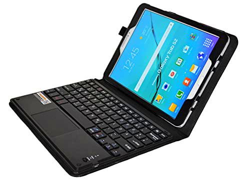 MQ21 para Galaxy Tab S2 9.7 - Funda con teclado Bluetooth con Touchpad para Samsung Galaxy Tab S2 LTE T815