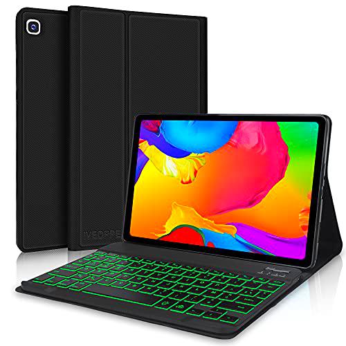 Iveoppe - Funda teclado para Samsung Galaxy Tab A7 de 10.4"